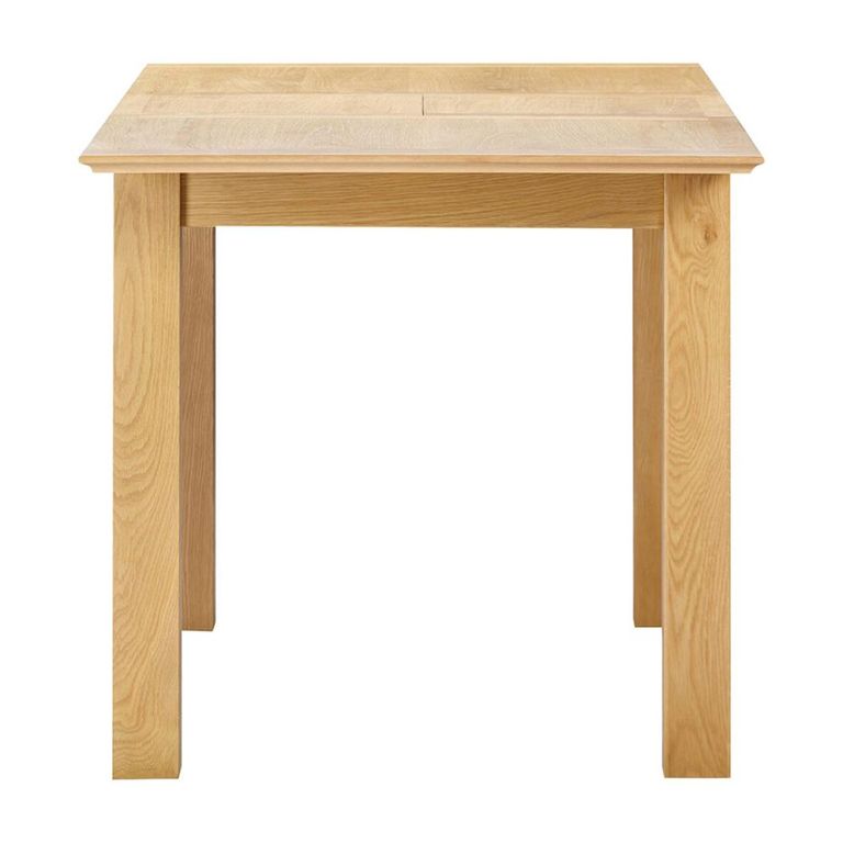 Arlington Dining Set - 4-6 Seater - 120cm-155cm - Oak - with 4 Slatted Back Dining Chairs