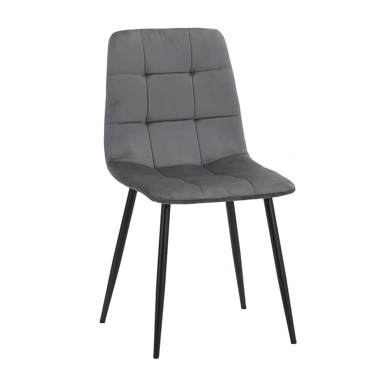 Axel Oval Dining Set - 6 Seater - 160cm - with 2 Grey Chairs and 1 Bench - Oak Fluted