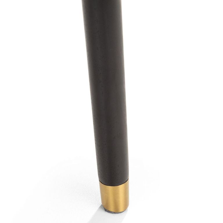 Findlay Dining Set - Walnut - 4-6 Seater - 160cm - Delaunay Blue Chairs