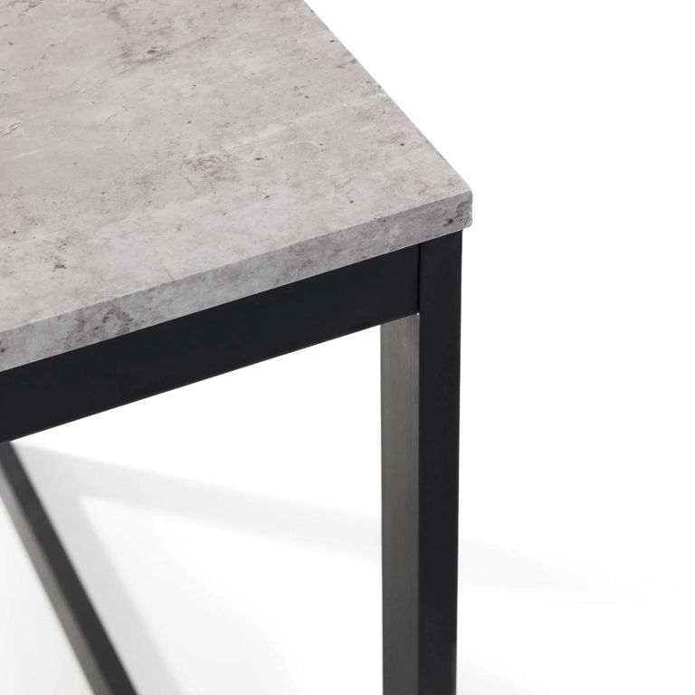 Staten Dining Table - 120cm - 4 Seater - Concrete