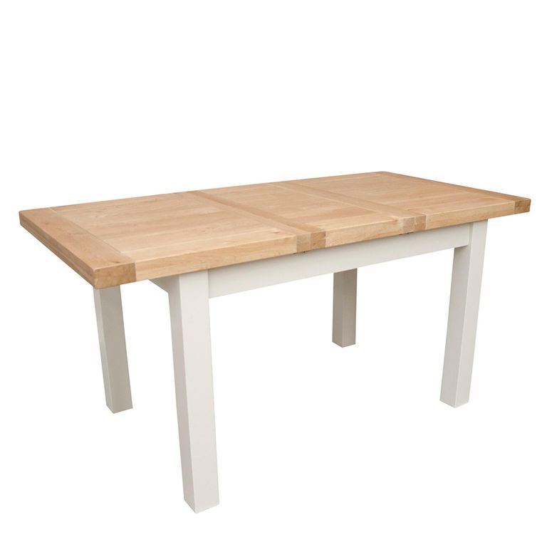 Deluxe Painted Extending Dining Table - 4-6 Seater - 122cm-162cm