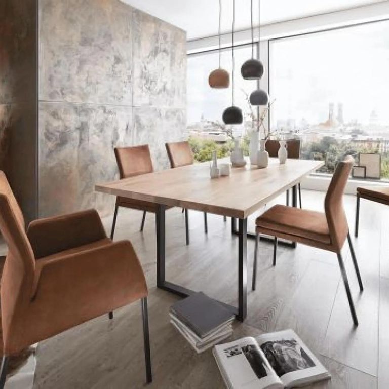 Fargo Dining Table Type B - Oak - Variation Available
