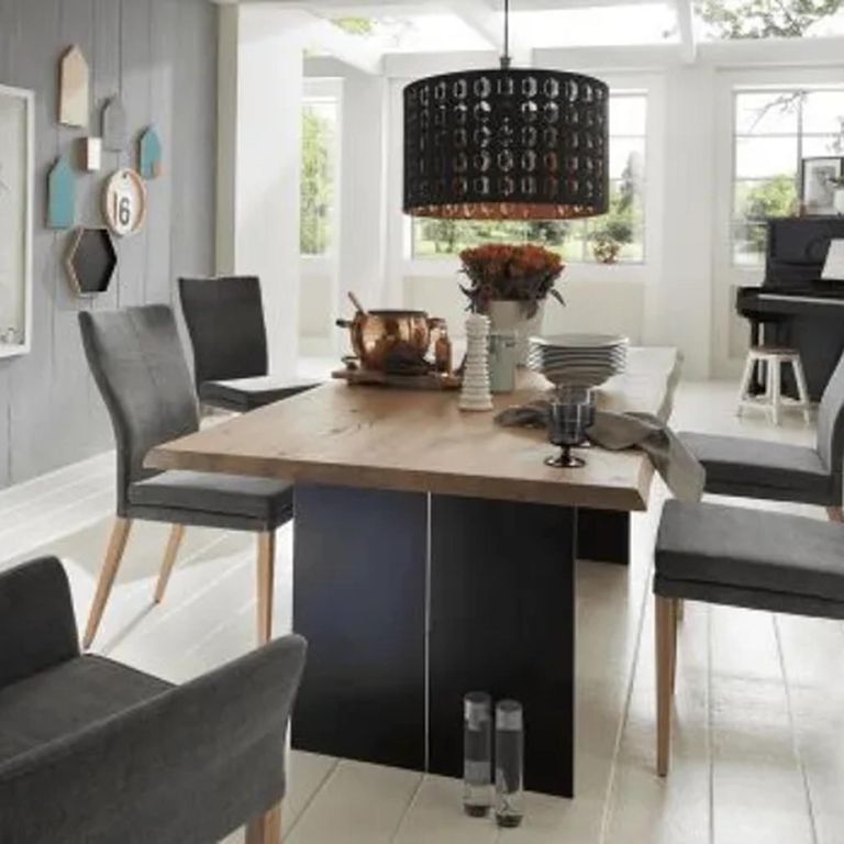 Fargo Dining Table Type D - Oak - Variation Available