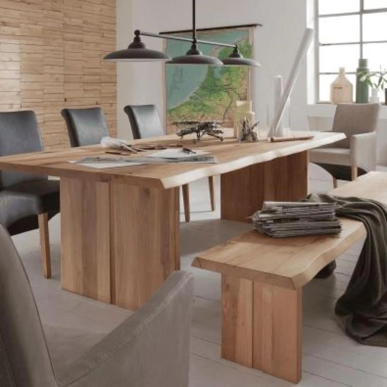 Fargo Dining Table Type E - Oak - Variation Available