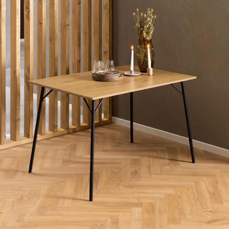 Peru Dining Table - 4 Seater - 120cm - Oak