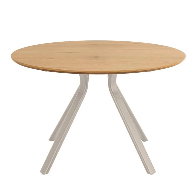 Bristol Round Dining Table - 4 Seater - 120cm - Oak