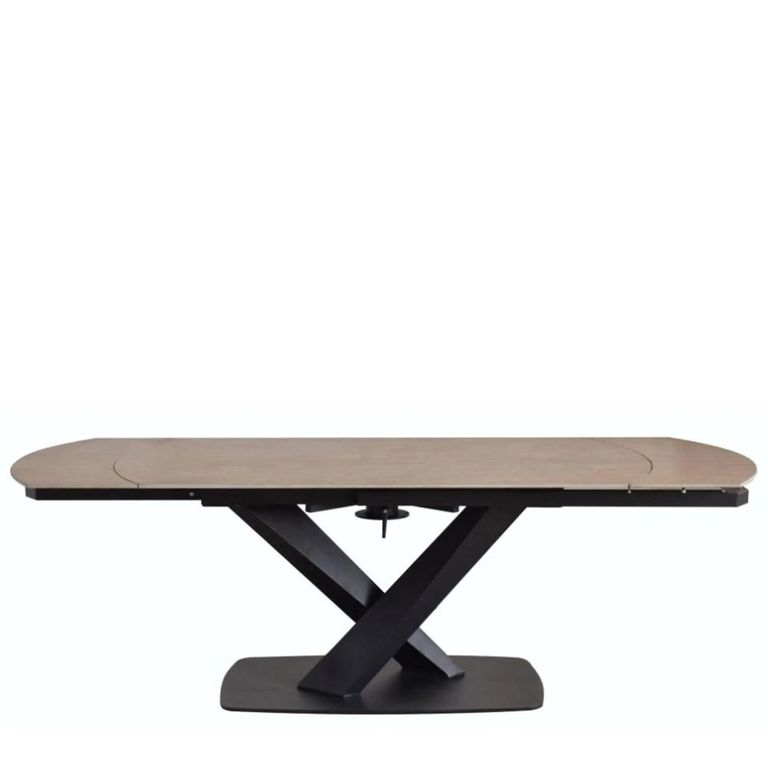 Morella Extending Oval Dining Table - 6-8 Seater - 160cm-240cm - Ceramic