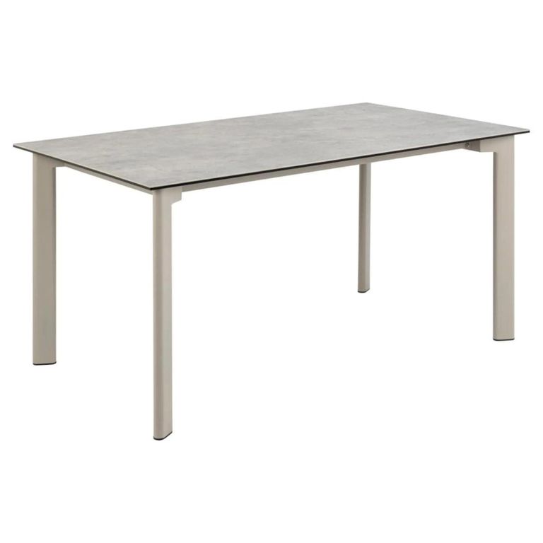 Palermo Dining Table - 6 Seater - 160cm - Grey Ceramic