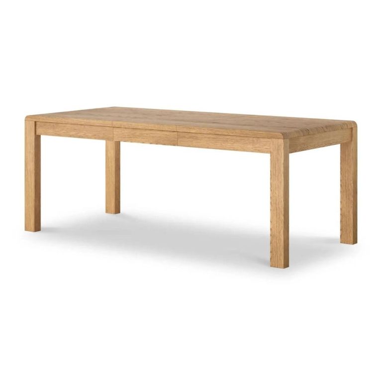 Thurlestone Curved Oak - Extending Dining Table - 6-8 Seater - 150cm-200cm