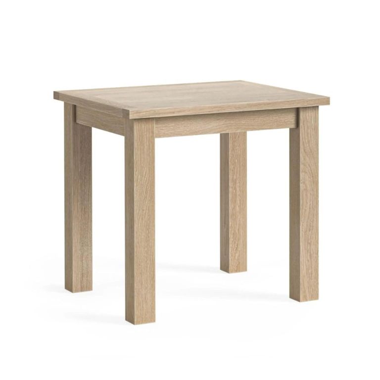 Modern Country Oak - Bistro Dining Table - 2 Seater - 80cm