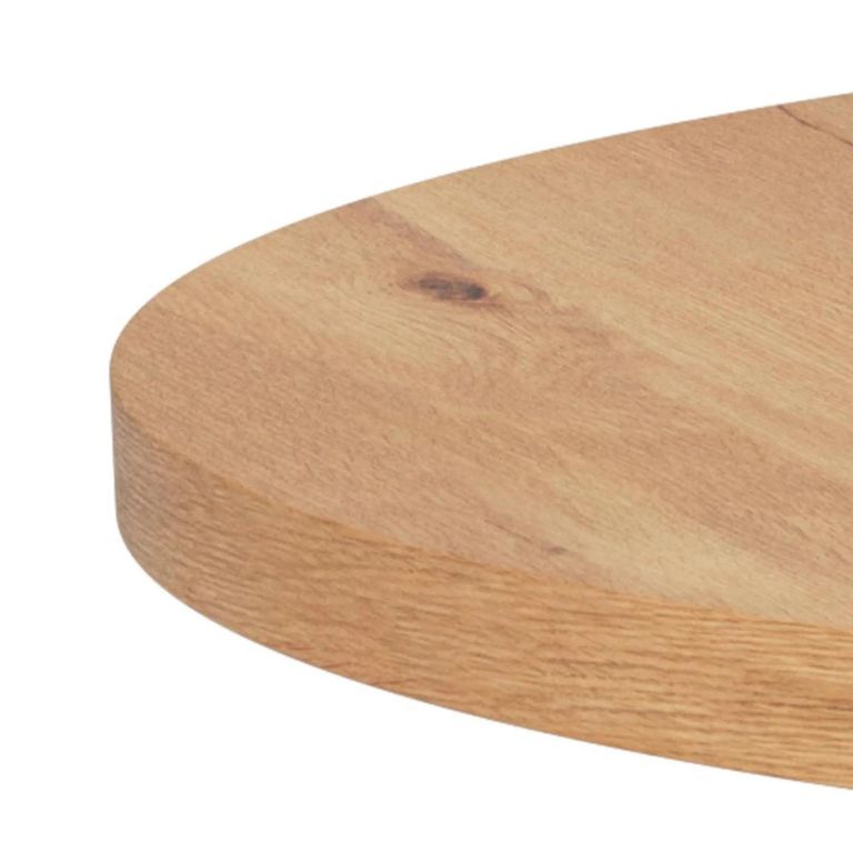 Heaven Butterfly Extending Dining Table - 4-6 Seater - 120cm-160cm - Oak - with Star Legs