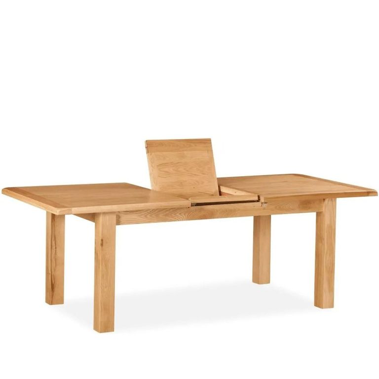 Salisbury Premium Oak - Extending Dining Table - 4-6 Seater - 120cm-165cm