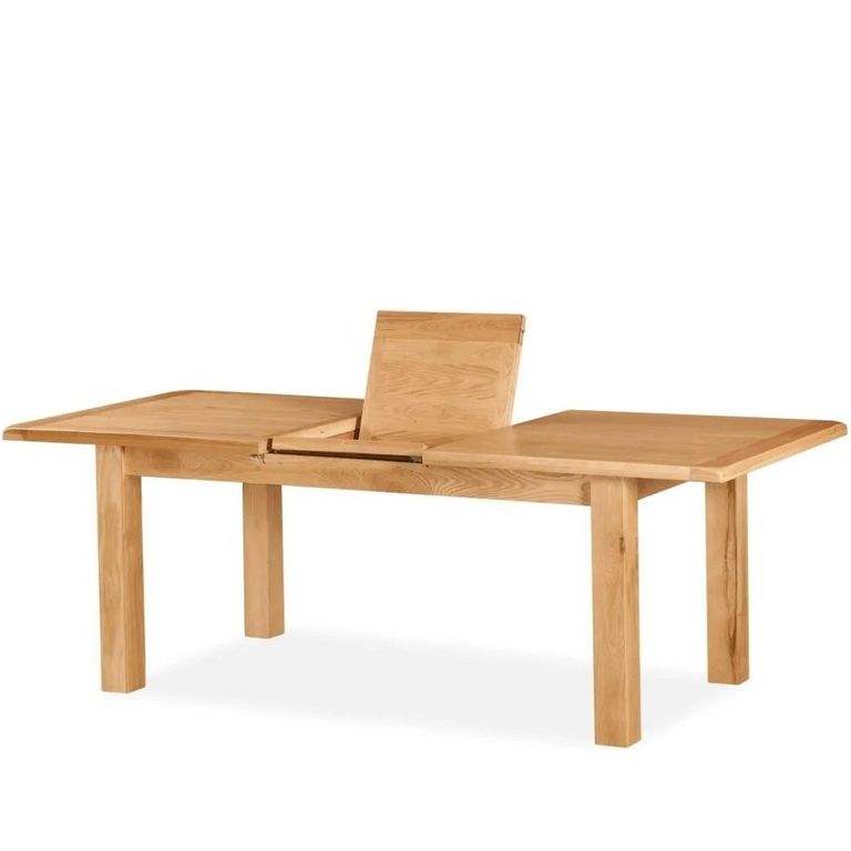 Salisbury Premium Oak - Extending Dining Table - 4-6 Seater - 120cm-165cm