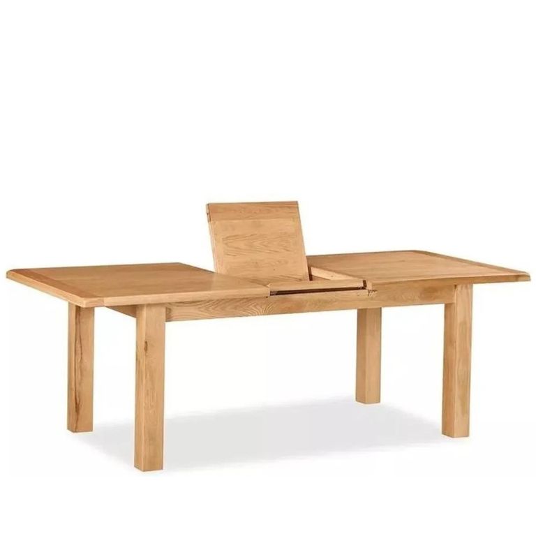 Salisbury Premium Oak - Butterfly Extending Dining Table - 6-10 Seater - 180cm-230cm
