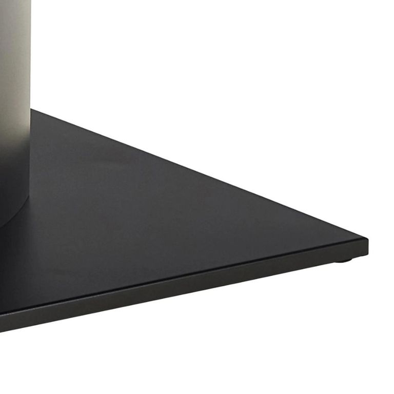 Marbella Dining Table - 8 Seater - Pedestal - 200cm - Black Ceramic