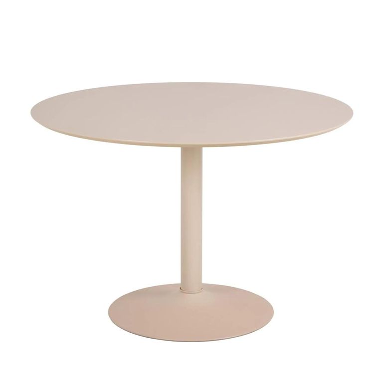 Ibiza Round Dining Table - 4 Seater - 110cm - Beige
