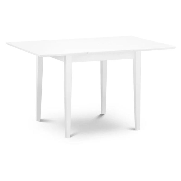 Rufford Extending Dining Table - 2-4 Seater - 80cm-120cm - White