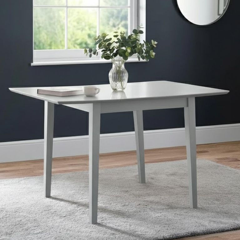 Rufford Extending Dining Table - 2-4 Seater - 80cm-120cm - Grey