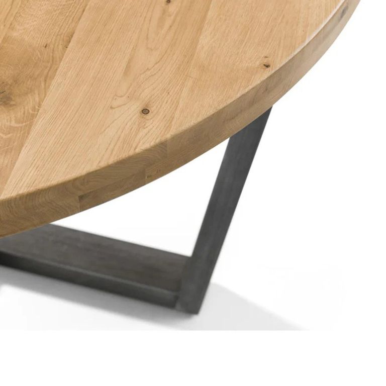 Brooklyn Dining Table - 4 Seater - 120cm - Round - Oak