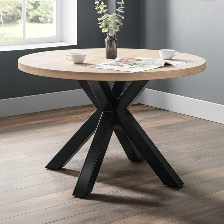Berwick Dining Table - 4 Seater - 120cm - Round - Wooden