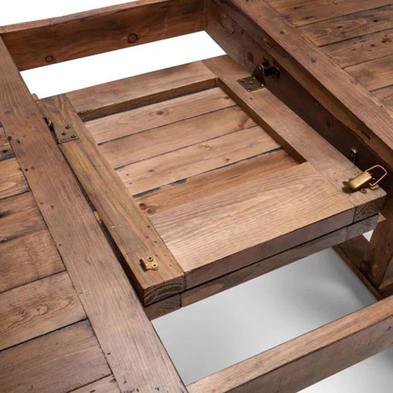 Chatsworth Extending Dining Table - 6-8 Seater - 180cm-200cm - Reclaimed Pine