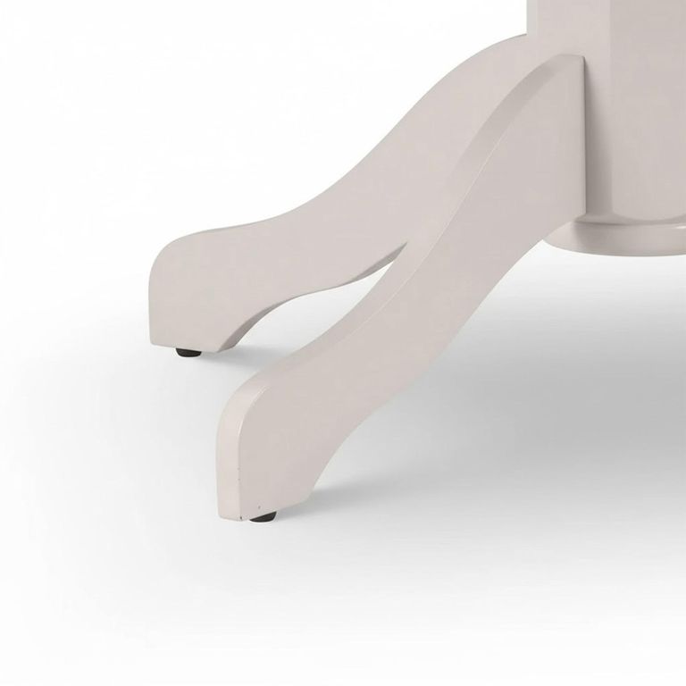 Davenport Dining Table - 2 Seater - 106cm - Round - Pedestal - Grey and Oak