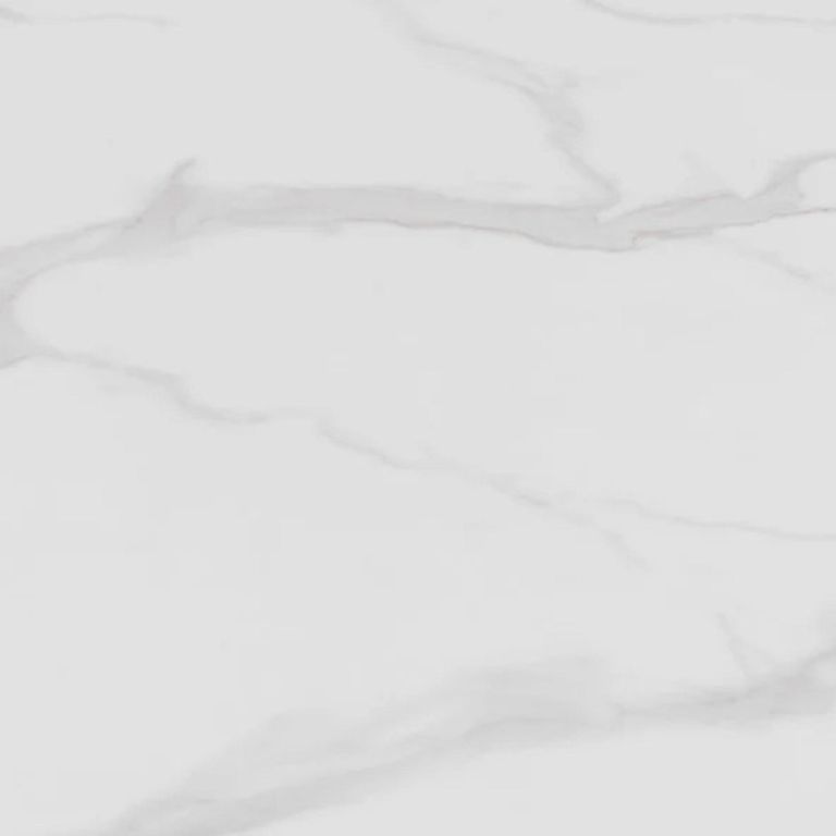 Palermo Dining Table - 2 Seater - 100cm - Round - White Marble Effect and Gold