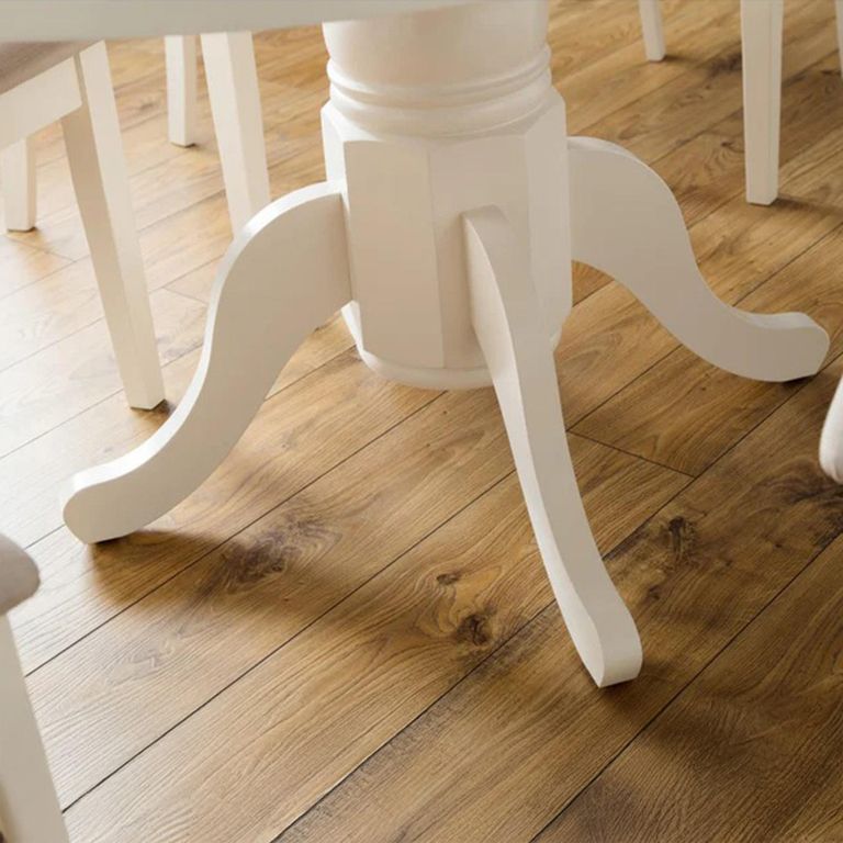 Stamford Extending Dining Table - 2-4 Seater - 100cm-138cm - Oval - Ivory