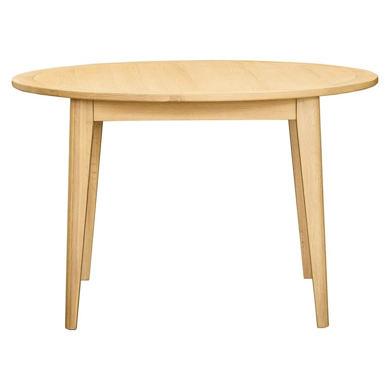 Twyford Round Dining Table - 4 Seater - 120cm - Oak