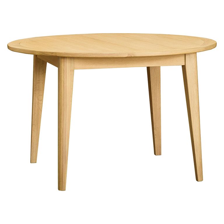 Twyford Round Dining Table - 4 Seater - 120cm - Oak