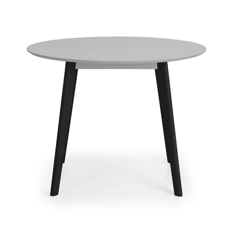 Casa Dining Table - 100cm - 2 Seater - Round - Grey