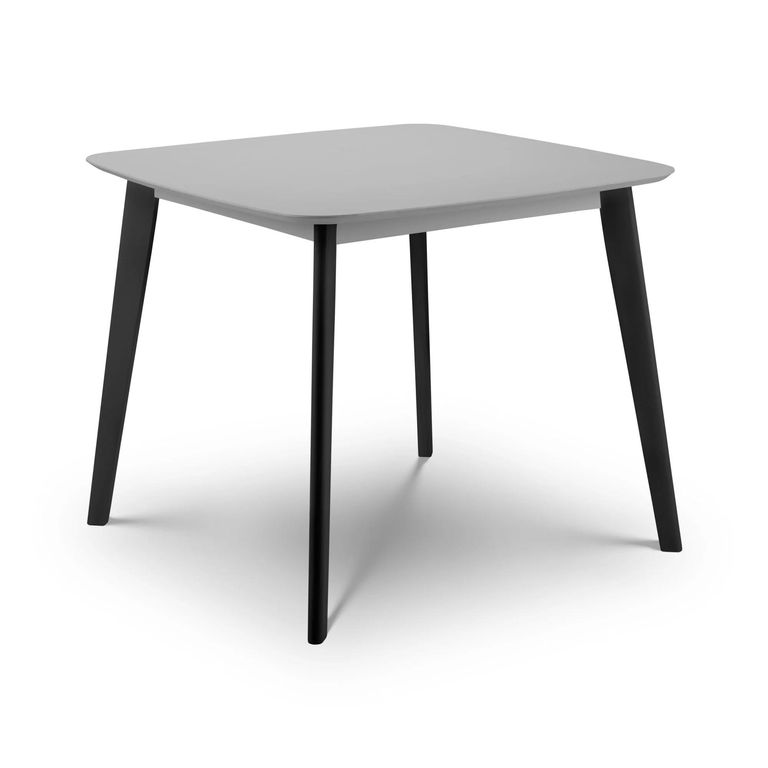 Casa Dining Table - 90cm - 2 Seater - Square - Grey