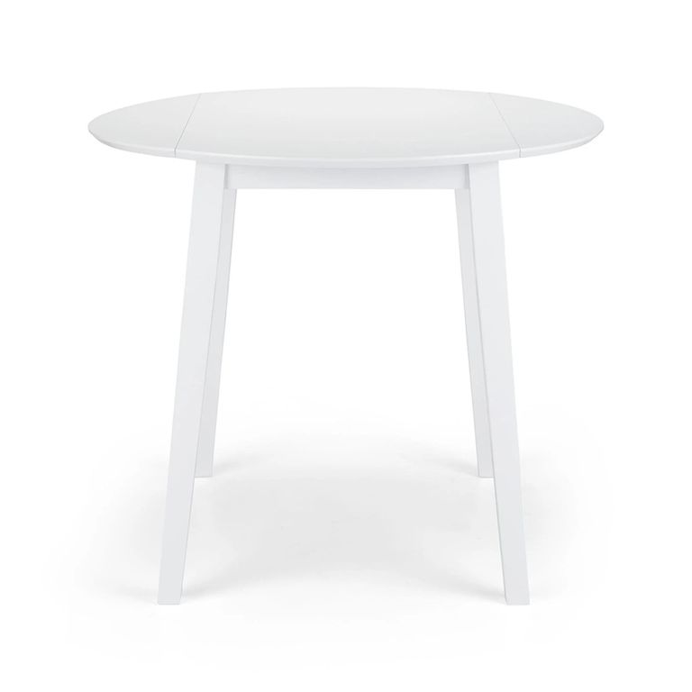 Coast Drop Leaf Dining Table - 2-4 Seater - 55cm? Round - White