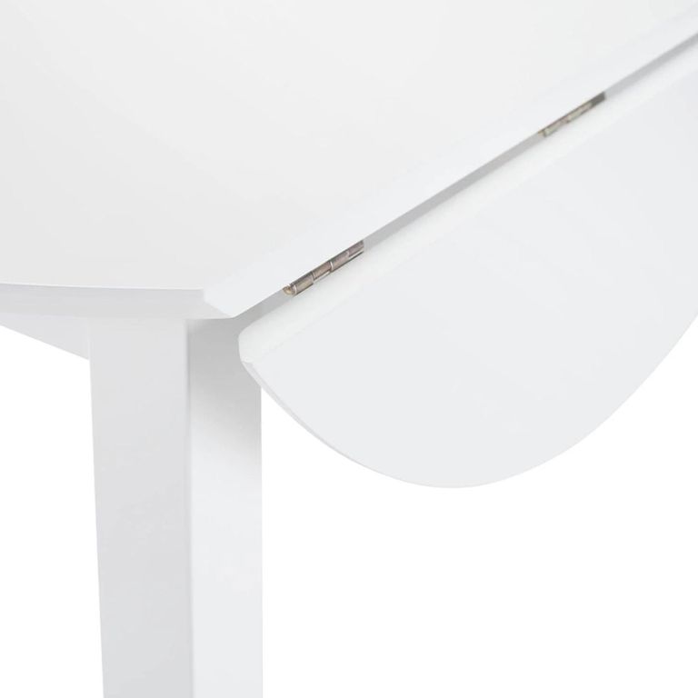 Coast Drop Leaf Dining Table - 2-4 Seater - 55cm? Round - White