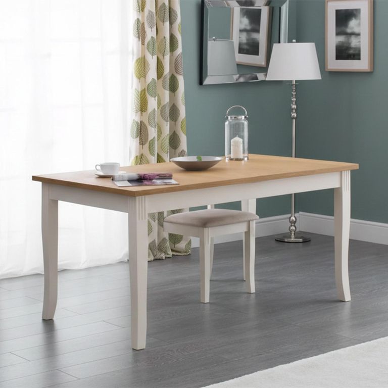 Davenport Dining Table - 6 Seater - 150cm - Ivory