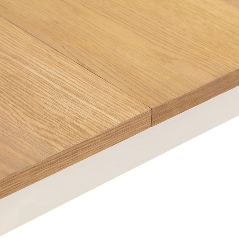 Davenport Extending Dining Table - 6-8 Seater - 150cm-190cm - Ivory