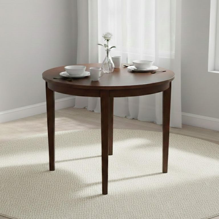 Hanover Half Moon Extending Dining Table - 2 Seater - 45cm-90cm - Dark Oak