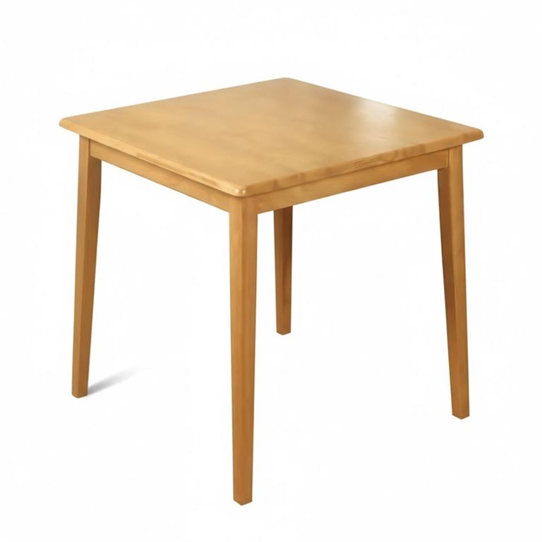 Hanover Square Dining Table - 2 Seater - 75cm - Light Oak