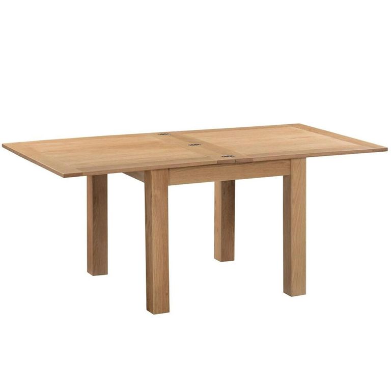 Appleby Flip Top Extending Dining Table - 2-6 Seater - 91cm-183cm - Oak
