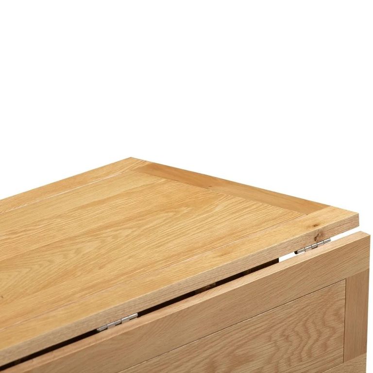 Appleby Square Drop Leaf Dining Table - 2 Seater - 90cm - Oak