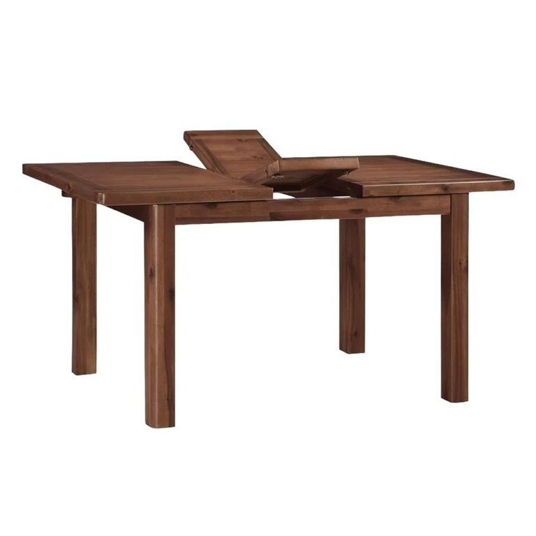 Andorra Butterfly Extending Dining Table - 4-6 Seater - 120cm-160cm - Dark Acacia