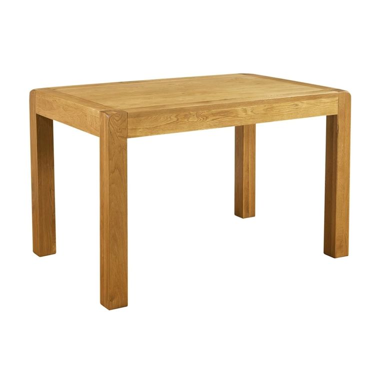 Curve Dining Table - 4 Seater - 120cm - Oak