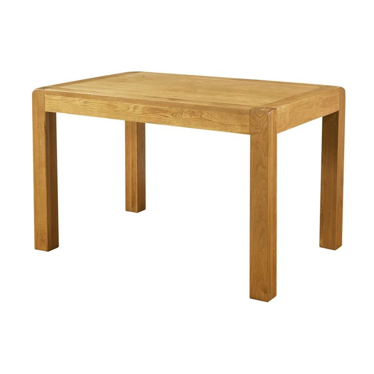 Curve Dining Table - 4 Seater - 120cm - Oak