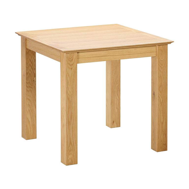 Arlington Square Dining Table - 2 Seater - 80cm - Oak