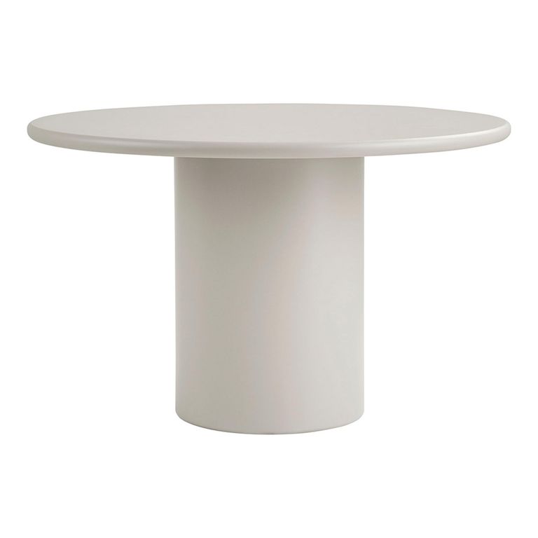 Nagano Dining Table - Round - Pedestal - 4 Seater - 120cm - Concrete