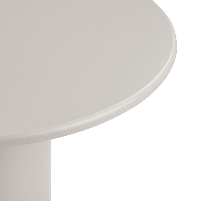 Nagano Dining Table - Round - Pedestal - 4 Seater - 120cm - Concrete