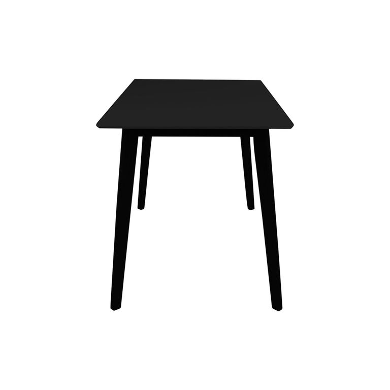 Vojens Dining Table - 4 Seater - 120cm - Black