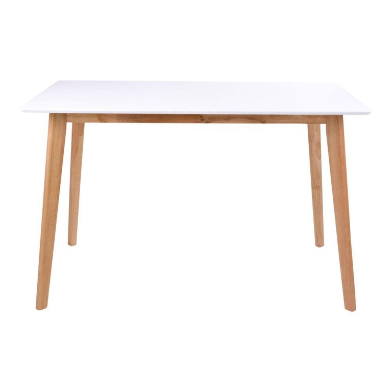 Vojens Dining Table - 4 Seater - 120cm - White