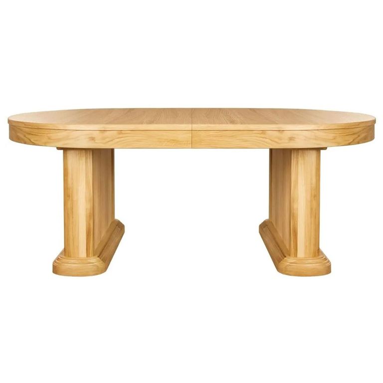 Sorento Oval Extending Dining Table - 8 Seater - 200cm-250cm - Oak