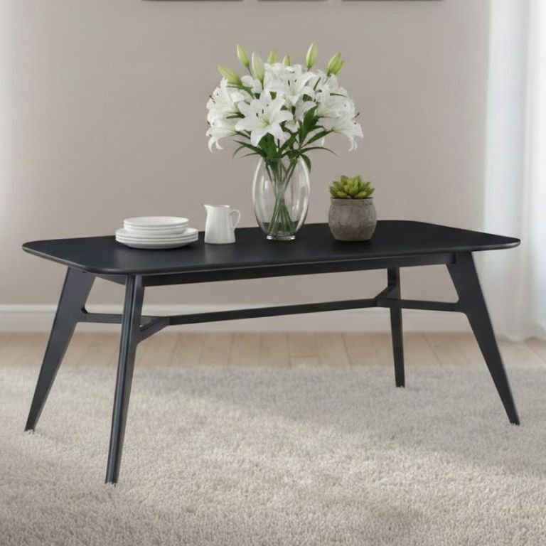 Carrington Dining Table - 6 Seater - 180cm - Black Oak